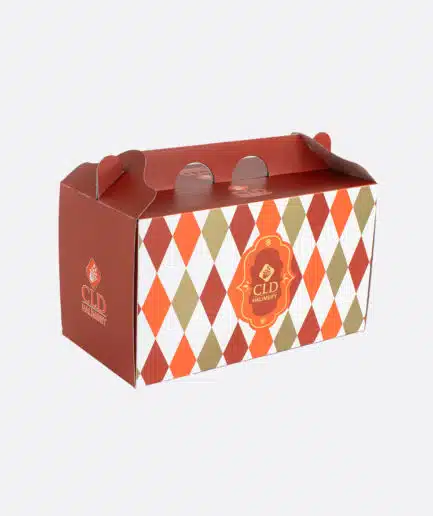 Logolu Yas Pasta Kutulari