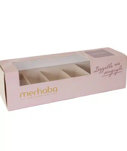 Pencereli Macaron Kutulari